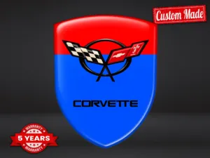 Corvette Décalcos Fenêtre Auto Sport Course Qualité